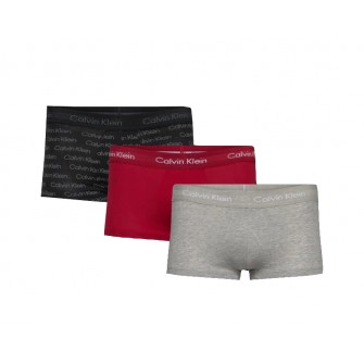 Calvin Klein ανδρικά βαμβακερά boxer 3pack σε τρία διαφορετικά χρώματα NB3055A QYP